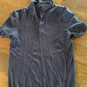 H&M Dark Blue Polo Shirt